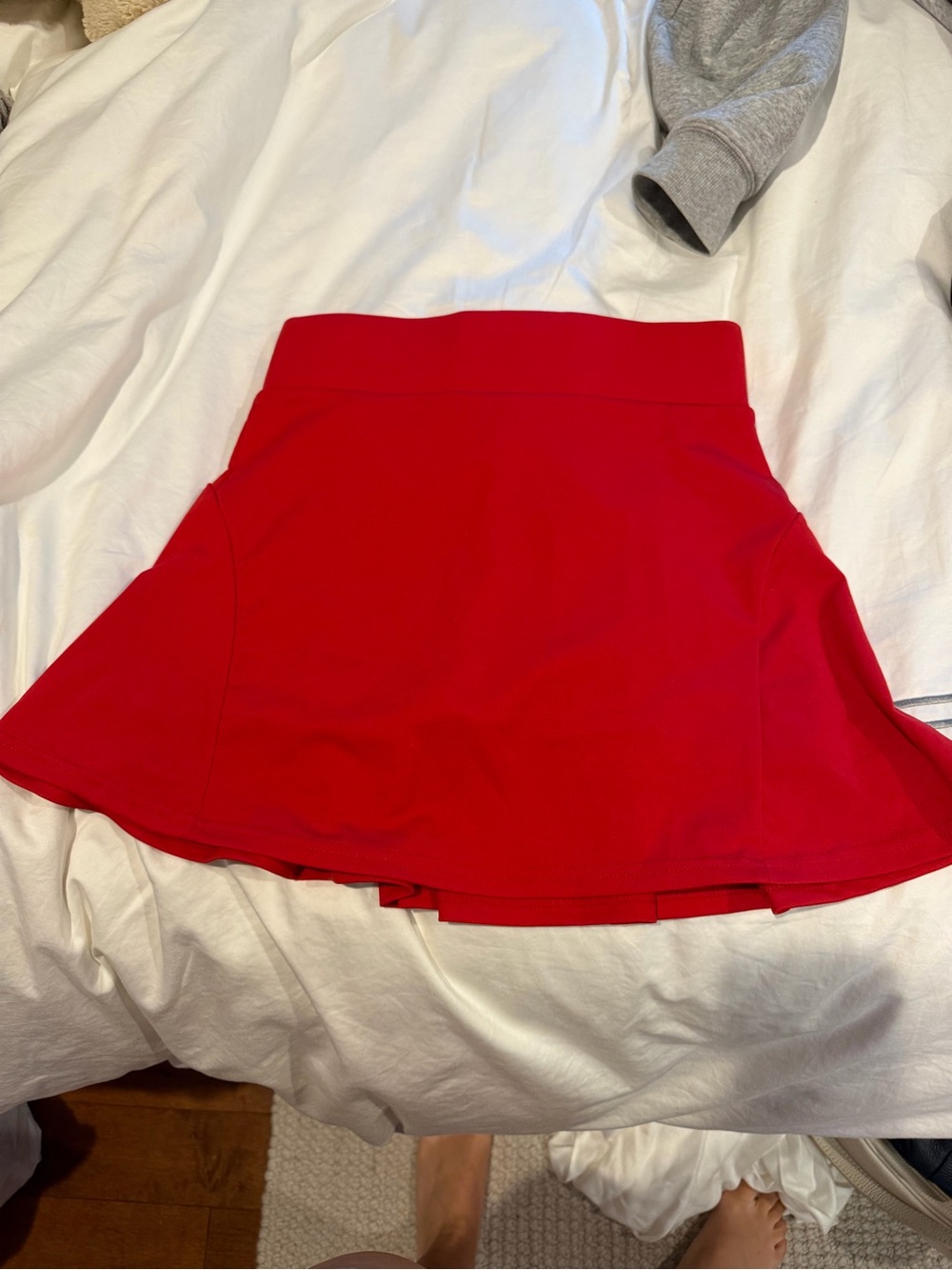 Amazon Bright Red tennis Skirt